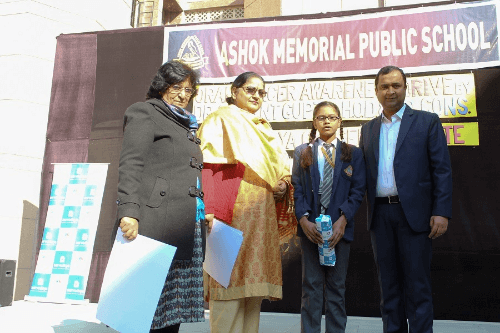 Health Talk By Dr. Sumant Gupta at Ashok Memorial Public School