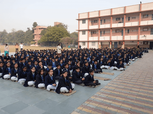 Health Talk By Dr. Shivam Vatsal at St. Anthony School