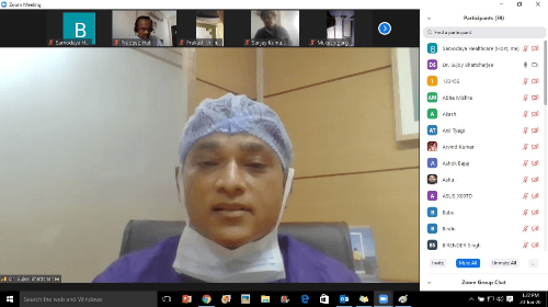 Webinar by Dr. Sujoy on Let's Adopt a New Normal of Life