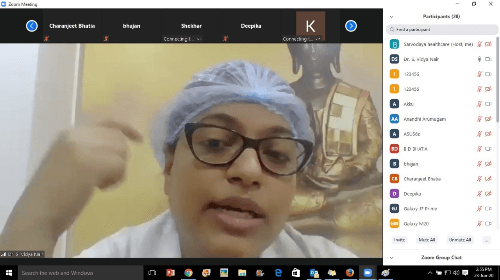 Webinar by Dr. S. Vidya Nair on Let's Adopt a New Normal of Life