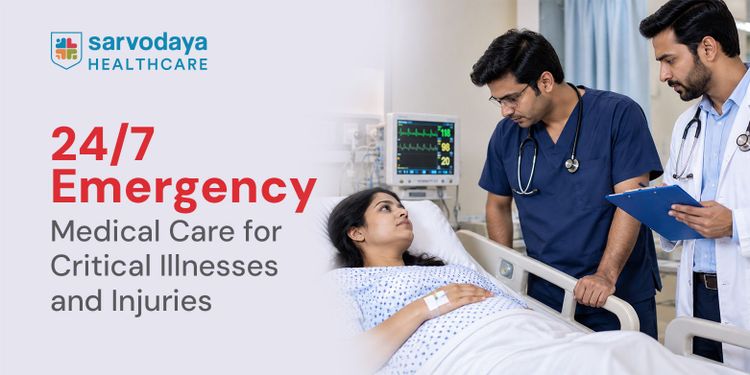 24/7 Emergency Medical Care for Critical Illnesses and Injuries