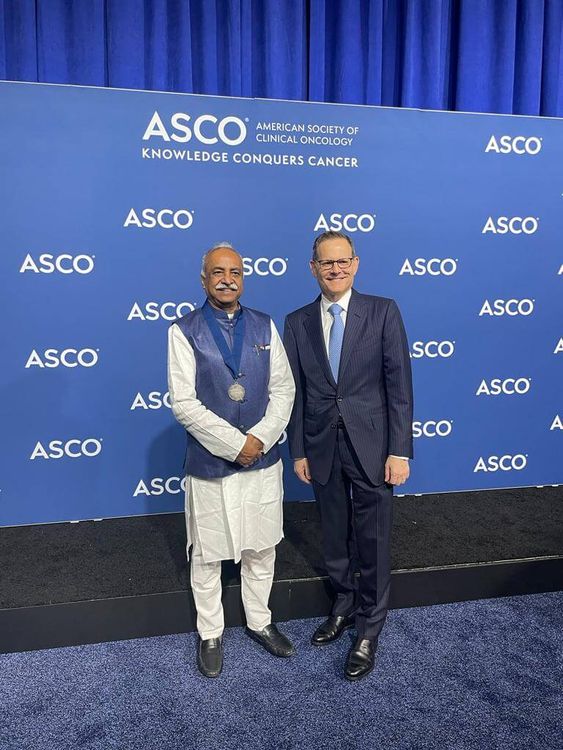  Dr. Dinesh Recognised by ASCO