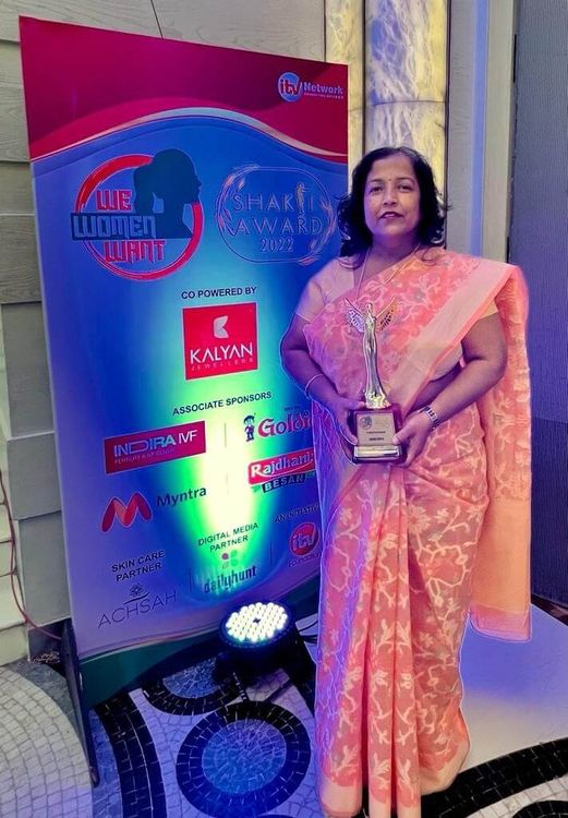  Felicitation at Shakti Awards 2022 | Mrs. Anshu Gupta