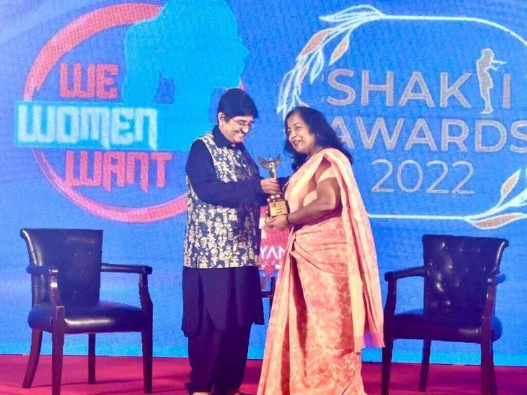  Felicitation at Shakti Awards 2022 | Mrs. Anshu Gupta