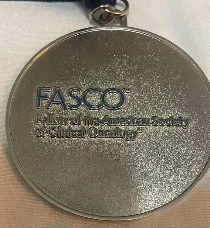  Dr. Dinesh Recognised by ASCO
