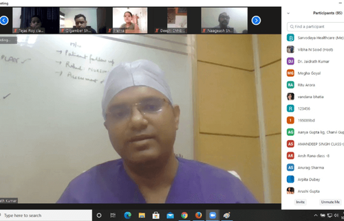 Webinar by Dr. Jaidrath on Tips to overcome Digital Eye Strain