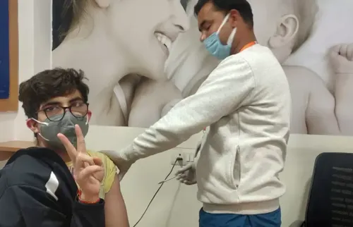 Vaccination Drive for 15 years and above