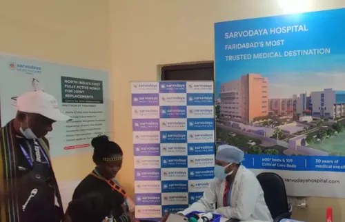 Sarvodaya Healthcare as the Official Health Partner of the 35th Surajkund Crafts Mela, 2022