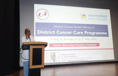 Conference with the District Cancer Nodal Officers of the District Cancer Care Programme