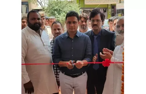 Launch of 3rd E clinic Swasthalya by Sarvodaya Healthcare at Fatehpur, Billoch, Ballabgarh, Faridabad