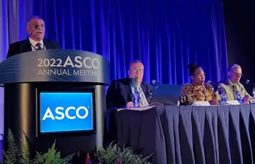 Dr. Dinesh Pendharkar at the Panel Discussion by American Society of Clinical Oncology (ASCO)