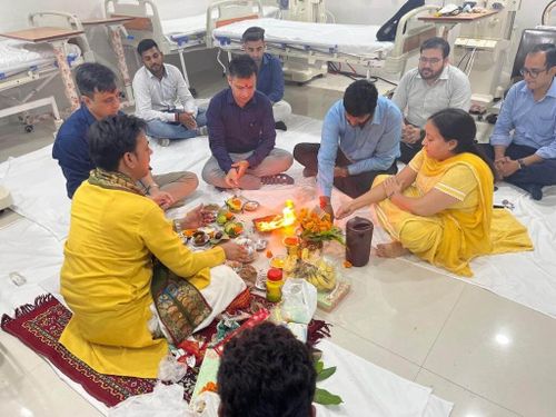 Inauguration of Dialysis Unit at Apex Hospital, Palwal