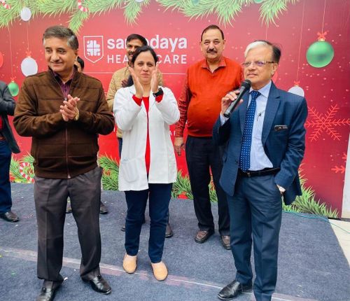  Christmas Celebrations @ Sarvodaya Hospital, Sec-19, Fbd