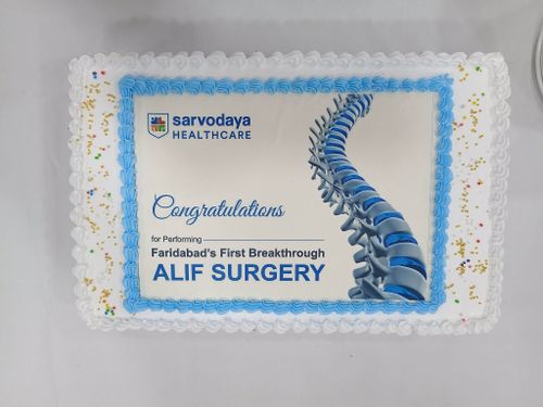 Celebrating Faridabad's First Minimally Invasive Spinal Fusion Surgery - ALIF.