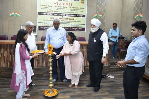 Inauguration of Charitable ENT OPD in Collab with Lions Club Fbd