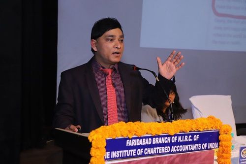 Dr. Sujoy Bhattacharjee HOD & Director was Invited as a Guest Speaker at the Two Days Regional Conference of NIRC of ICAI.