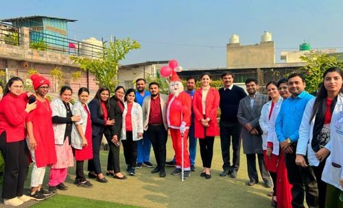Christmas Celebration at Sarvodaya Hospital - Sec 8,19 & Gr. Noida West