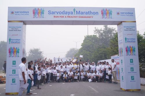 Sarvodaya Marathon at Greater Noida West